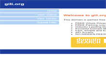 Tablet Screenshot of gili.org