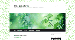 Desktop Screenshot of gittesgreenliving.gili.se